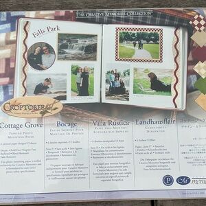 Creative Memories Paper Set Croptoberfest Cottage Grove